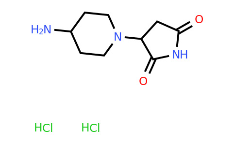 CAS 1394632-97-3 | 3-(4-aminopiperidin-1-yl)pyrrolidine-2,5-dione dihydrochloride