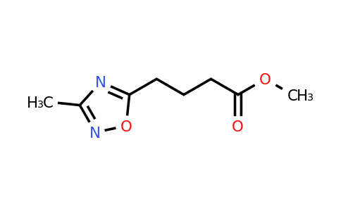 CAS 1394683-18-1 | methyl 4-(3-methyl-1,2,4-oxadiazol-5-yl)butanoate