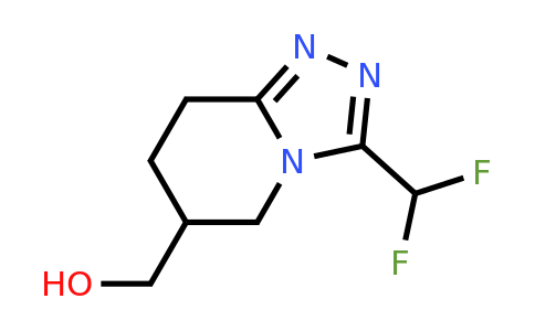 CAS 1394724-38-9 | [3-(difluoromethyl)-5H,6H,7H,8H-[1,2,4]triazolo[4,3-a]pyridin-6-yl]methanol