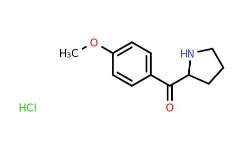 CAS 1394745-43-7 | 2-(4-methoxybenzoyl)pyrrolidine hydrochloride