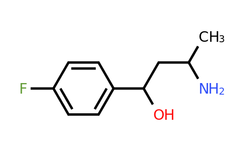 CAS 1394747-96-6 | 3-amino-1-(4-fluorophenyl)butan-1-ol