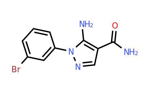 CAS 1394755-36-2 | 5-amino-1-(3-bromophenyl)-1H-pyrazole-4-carboxamide