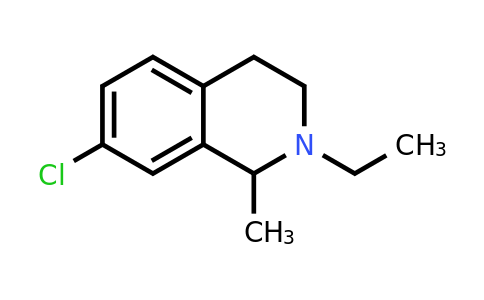 CAS 1394790-11-4 | 7-chloro-2-ethyl-1-methyl-1,2,3,4-tetrahydroisoquinoline