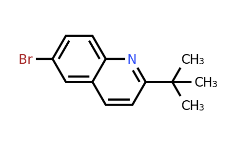 CAS 1394819-76-1 | 6-Bromo-2-(tert-butyl)quinoline