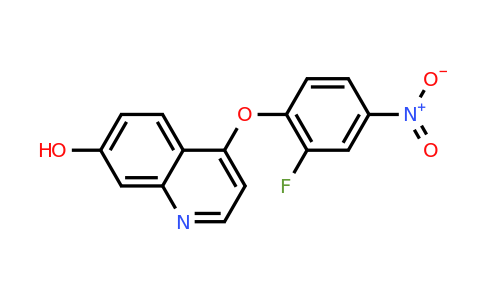 CAS 1394820-98-4 | 4-(2-Fluoro-4-nitrophenoxy)quinolin-7-ol