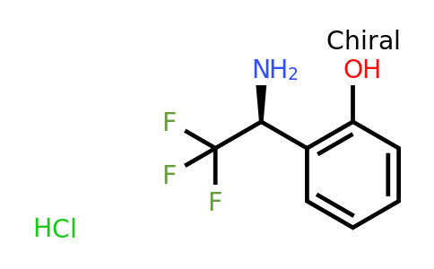 CAS 1394822-92-4 | (S)-2-(1-Amino-2,2,2-trifluoroethyl)phenol hydrochloride
