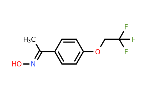 CAS 139486-44-5 | N-{1-[4-(2,2,2-trifluoroethoxy)phenyl]ethylidene}hydroxylamine