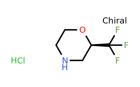 CAS 1394909-70-6 | (2R)-2-(trifluoromethyl)morpholine hydrochloride