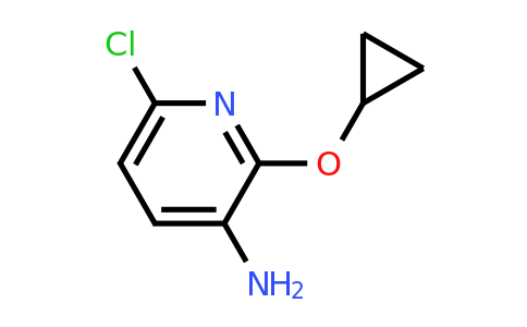 CAS 1394982-87-6 | 6-chloro-2-cyclopropoxypyridin-3-amine