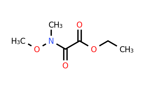 CAS 139507-52-1 | Ethyl 2-(N-Methoxy-N-methylamino)-2-oxoacetate