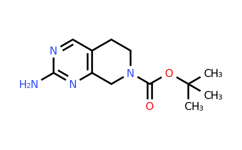 CAS 1395079-01-2 | tert-Butyl 2-amino-5,6-dihydropyrido[3,4-d]pyrimidine-7(8H)-carboxylate