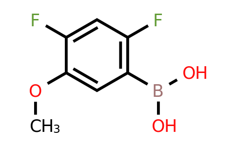 CAS 1395417-65-8 | 2,4-Difluoro-5-methoxyphenylboronic acid