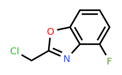 CAS 139549-22-7 | 2-(Chloromethyl)-4-fluoro-1,3-benzoxazole