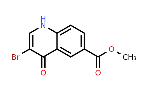 CAS 1395493-07-8 | Methyl 3-bromo-4-oxo-1,4-dihydroquinoline-6-carboxylate