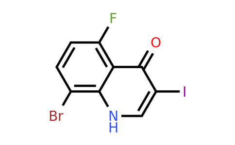 CAS 1395493-10-3 | 8-Bromo-5-fluoro-3-iodoquinolin-4(1H)-one
