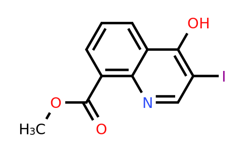 Methyl 4-hydroxy-3-iodoquinoline-8-carboxylate