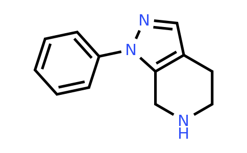 CAS 1395493-35-2 | 1-Phenyl-4,5,6,7-tetrahydro-1H-pyrazolo[3,4-c]pyridine