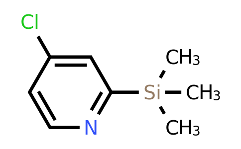CAS 139585-50-5 | 4-Chloro-2-(trimethylsilyl)pyridine
