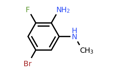 CAS 1396503-78-8 | 5-Bromo-3-fluoro-N1-methylbenzene-1,2-diamine