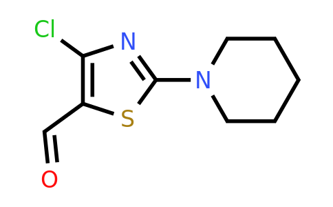 CAS 139670-00-1 | 4-chloro-2-(piperidin-1-yl)-1,3-thiazole-5-carbaldehyde