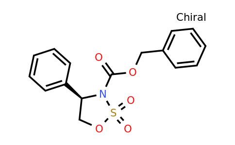 CAS 1396755-92-2 | (R)-3-Cbz-4-phenyl-1,2,3-oxathiazolidine 2,2-dioxide