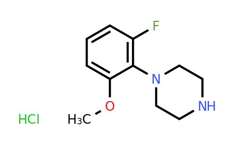CAS 1396762-14-3 | 1-(2-fluoro-6-methoxyphenyl)piperazine hydrochloride