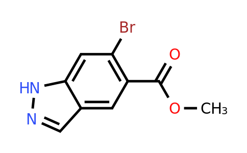 CAS 1396762-16-5 | methyl 6-bromo-1H-indazole-5-carboxylate
