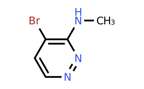 CAS 1396762-30-3 | 4-bromo-N-methylpyridazin-3-amine