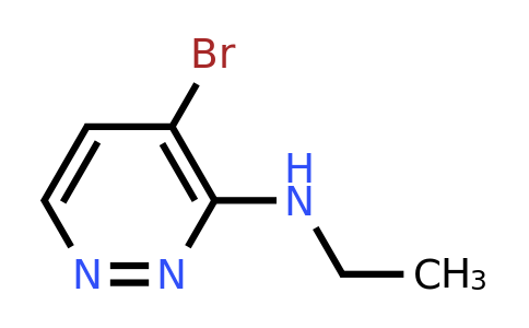 CAS 1396762-42-7 | 4-bromo-N-ethylpyridazin-3-amine