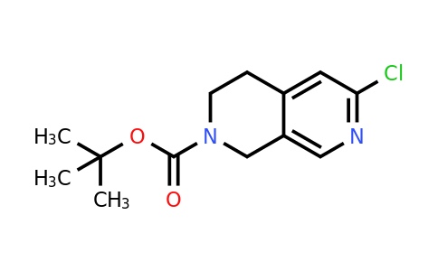 CAS 1396777-92-6 | 6-Chloro-3,4-dihydro-1H-[2,7]naphthyridine-2-carboxylic acid tert-butyl ester