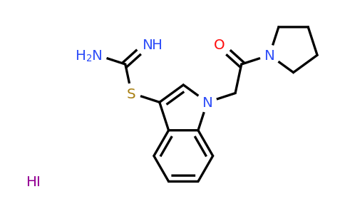 CAS 1396784-12-5 | 1-(2-oxo-2-pyrrolidin-1-ylethyl)-1H-indol-3-yl imidothiocarbamate hydroiodide