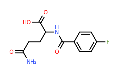 CAS 1396962-29-0 | 4-carbamoyl-2-[(4-fluorophenyl)formamido]butanoic acid