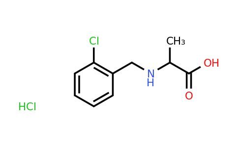 CAS 1396962-69-8 | 2-{[(2-chlorophenyl)methyl]amino}propanoic acid hydrochloride