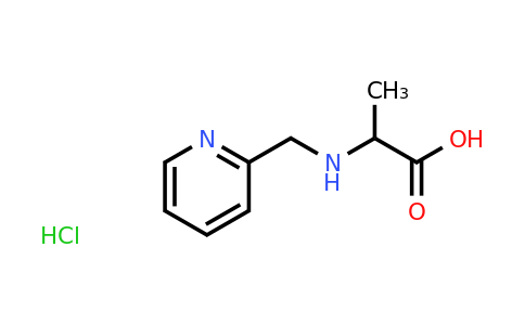 CAS 1396962-73-4 | 2-[(Pyridin-2-ylmethyl)amino]propanoic acid hydrochloride