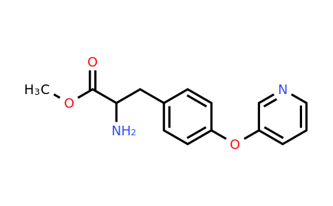 CAS 1396963-07-7 | Methyl 2-amino-3-(4-(pyridin-3-yloxy)phenyl)propanoate