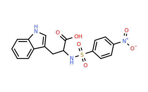 CAS 1396963-24-8 | 3-(1H-indol-3-yl)-2-(4-nitrobenzenesulfonamido)propanoic acid