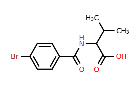 CAS 1396964-71-8 | 2-[(4-bromophenyl)formamido]-3-methylbutanoic acid