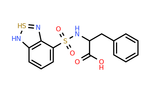 CAS 1396965-06-2 | 2-(2lambda4,1,3-benzothiadiazole-4-sulfonamido)-3-phenylpropanoic acid