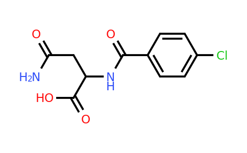 CAS 1396965-11-9 | 3-carbamoyl-2-[(4-chlorophenyl)formamido]propanoic acid