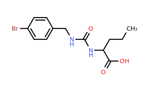 CAS 1396965-91-5 | 2-({[(4-bromophenyl)methyl]carbamoyl}amino)pentanoic acid