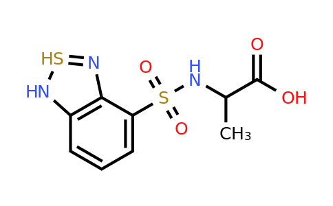 CAS 1396966-20-3 | 2-(2lambda4,1,3-benzothiadiazole-4-sulfonamido)propanoic acid