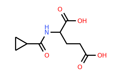 2-(Cyclopropylformamido)pentanedioic acid