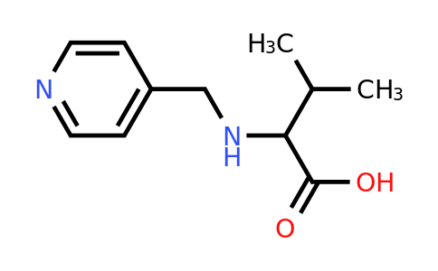 CAS 1396966-95-2 | 3-methyl-2-{[(pyridin-4-yl)methyl]amino}butanoic acid
