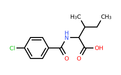 CAS 1396967-36-4 | 2-[(4-chlorophenyl)formamido]-3-methylpentanoic acid