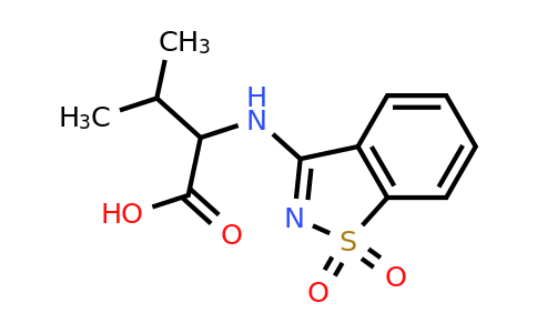 CAS 1396968-55-0 | 2-[(1,1-dioxo-1lambda6,2-benzothiazol-3-yl)amino]-3-methylbutanoic acid