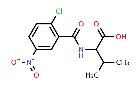 CAS 1396968-84-5 | 2-[(2-chloro-5-nitrophenyl)formamido]-3-methylbutanoic acid