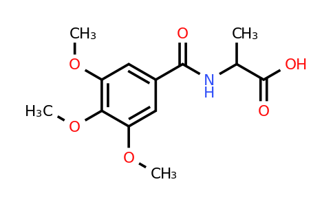 CAS 1396969-31-5 | 2-[(3,4,5-trimethoxyphenyl)formamido]propanoic acid