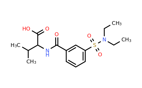 CAS 1396997-83-3 | 2-{[3-(diethylsulfamoyl)phenyl]formamido}-3-methylbutanoic acid