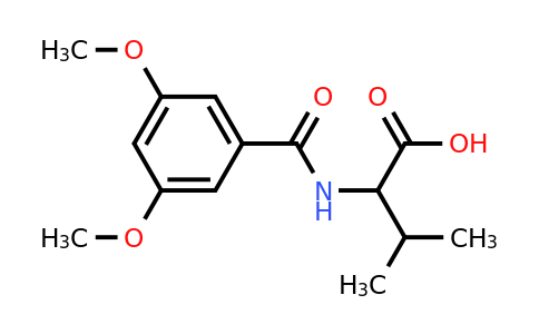 CAS 1397000-89-3 | 2-[(3,5-dimethoxyphenyl)formamido]-3-methylbutanoic acid
