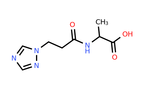 CAS 1397001-06-7 | 2-[3-(1H-1,2,4-Triazol-1-yl)propanamido]propanoic acid